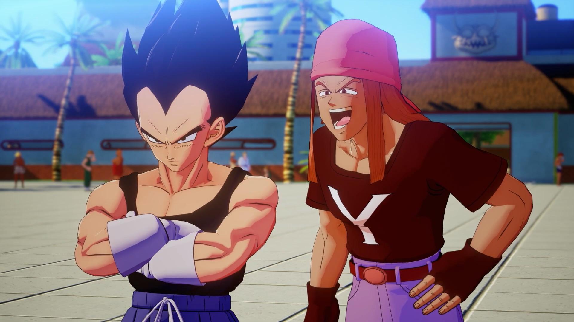 Vegeta y Knock